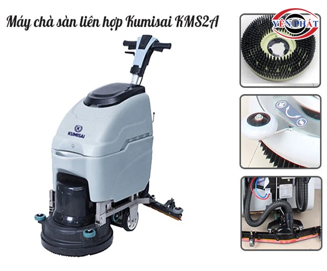 bàn chà máy chà sàn Kumisai KMS2A