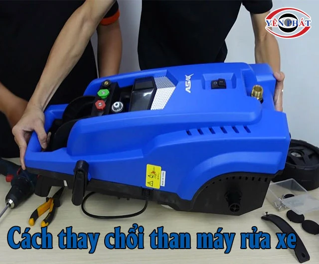 Cách thay chổi than máy rửa xe: Nhanh, Đơn giản, An toàn