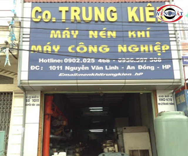 cửa hàng máy nén hơi Trung Kiên