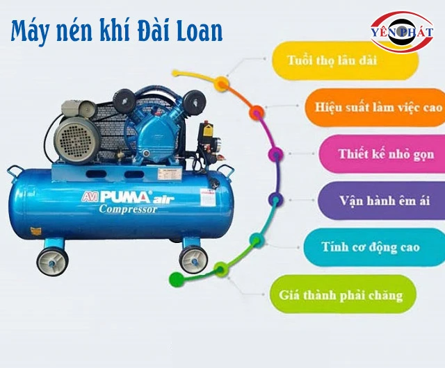 Máy nén khi đài loàn chất lượng, đa dạng