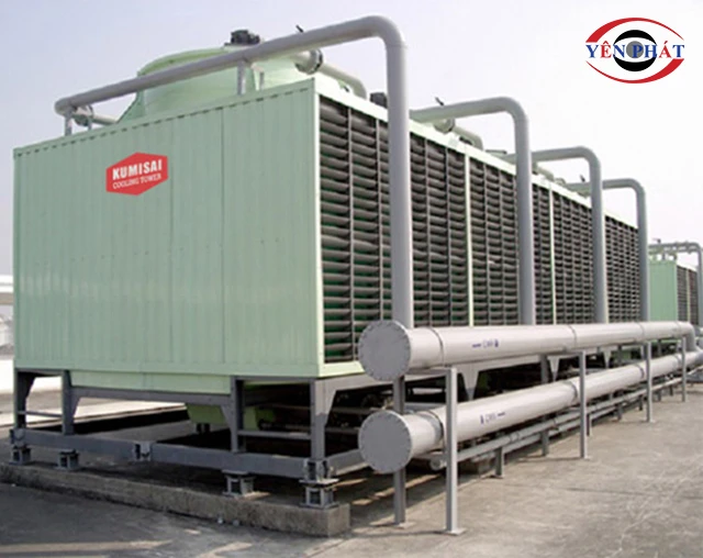 Tháp giải nhiệt vuông Kumisai KMS 250RT chính hãng