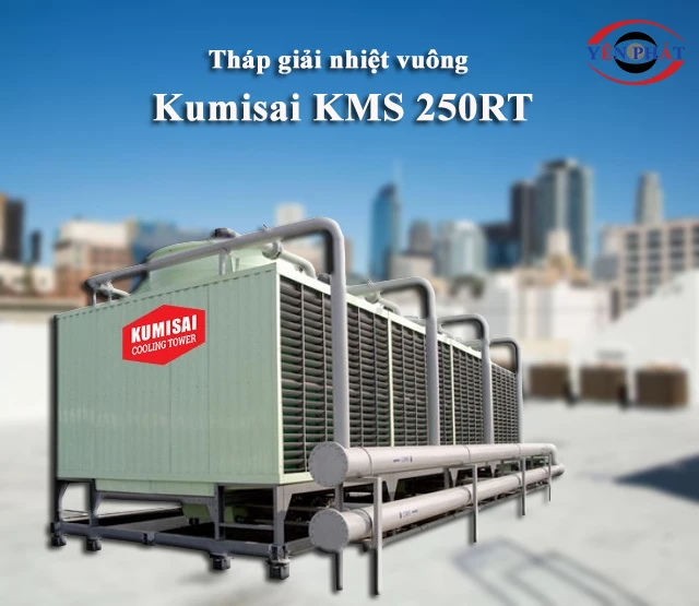 Tháp giải nhiệt vuông Kumisai KMS 250RT