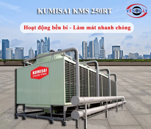 Tháp tản nhiệt vuông Kumisai KMS 250RT
