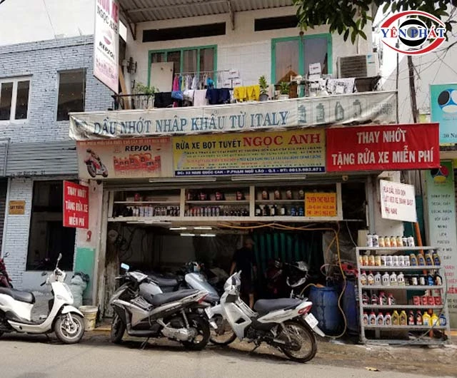 Tiệm rửa xe Ngọc Anh