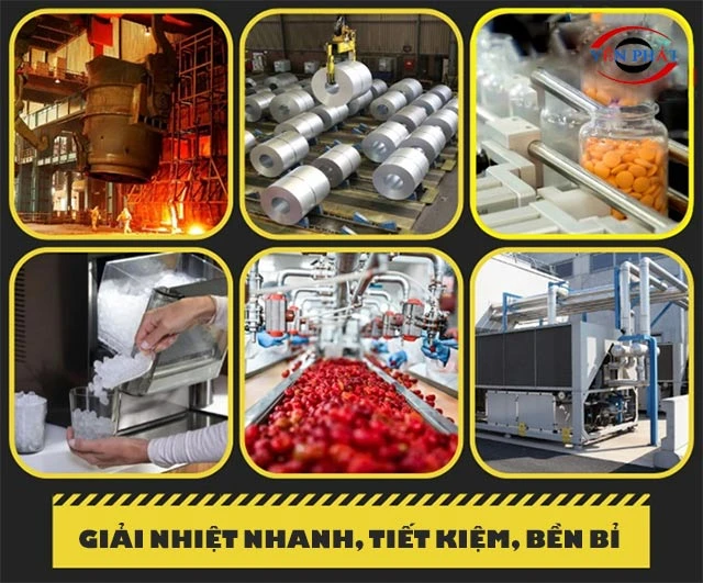 Ứng dụng tháp giải nhiệt vuông Kumisai KMS 200RT