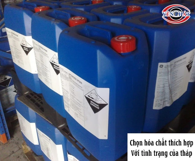 chọn hoá chất thích hợp