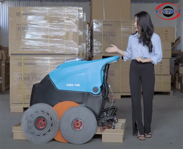 Máy chà sàn liên hợp Kumisai KMS 75B tại kho điện máy Yên Phát