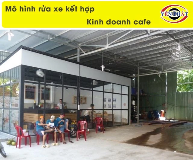 Mô hình rửa xe kết hợp cafe: Xu hướng kinh doanh tiềm năng