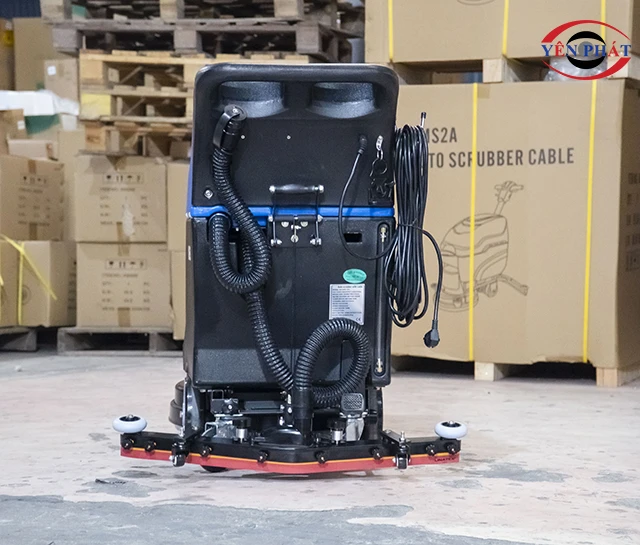 Phía sau máy chà sàn liên hợp Kumisai KMS-50C