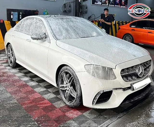 Cửa hàng rửa xe Sông Thao