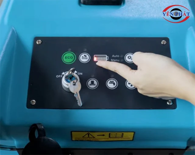 Vận hành máy chà sàn liên hợp Kumisai KMS 75B