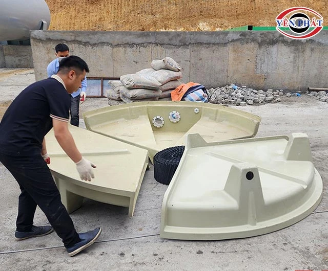 đế bồn tháp giải nhiệt