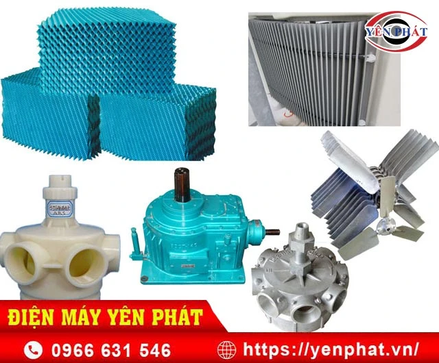 Yên Phát cung cấp linh kiện tháp hạ nhiệt