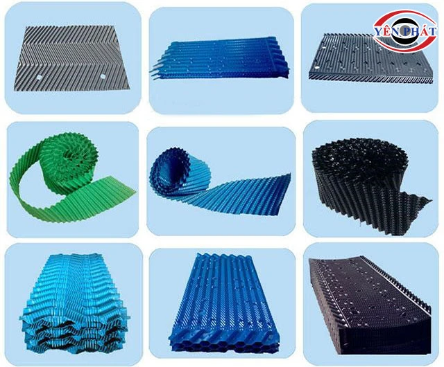 tấm tản nhiệt trong tháp hạ nhiệt
