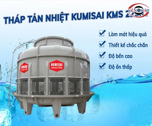 tháp giải nhiệt Kumisai 225RT
