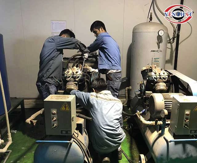bảo hành máy nén khí piston