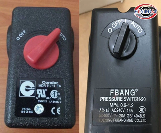 Công tắc áp suất ON/ OFF/ AUTO