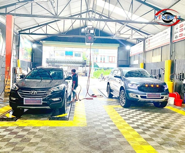 tiệm rửa xe Đà Lạt Minh Quân Car Care Pro