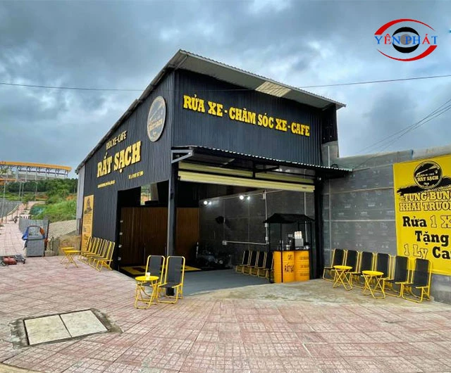 Rửa xe cà phê đà lạt