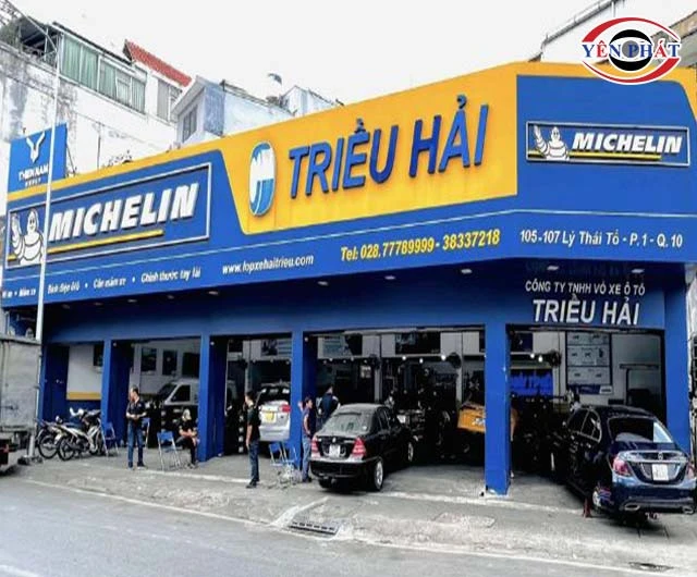 tiệm rửa xe Hải Triều