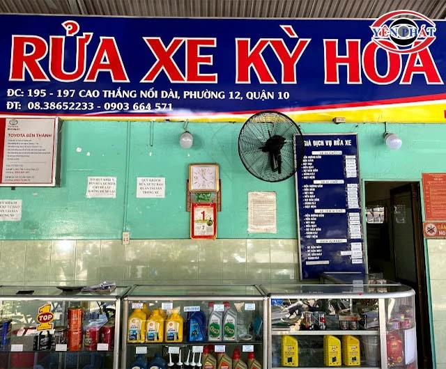 Tiệm rửa xe Kỳ Hòa