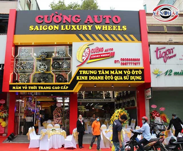 tiệm rửa xe Phúc Cường Auto