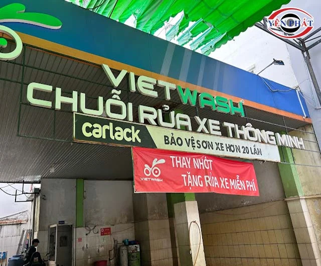tiệm rửa xe VietWash
