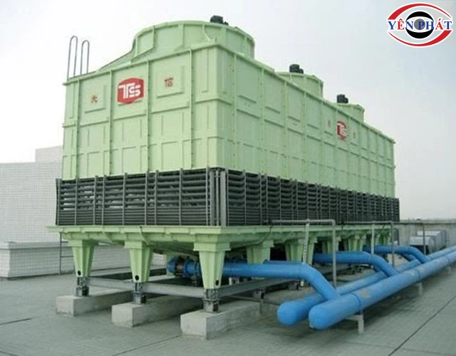 Tháp giải nhiệt vuông là gì: Cấu tạo, Nguyên lý, Ưu điểm