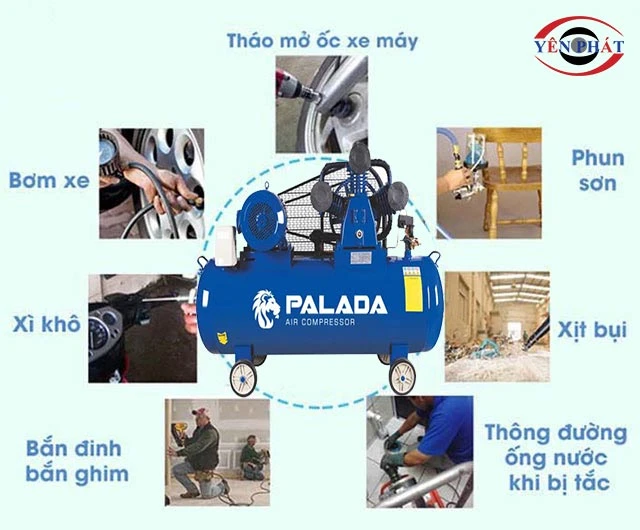ứng dụng máy nén khí 200 lít
