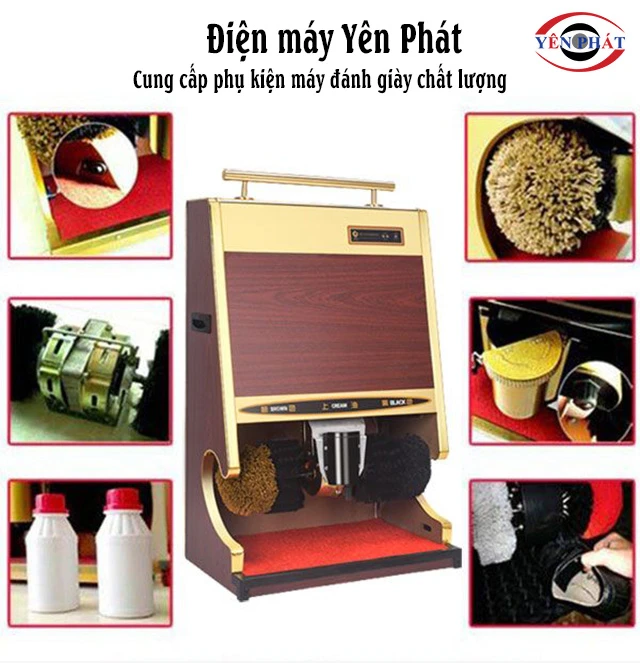Yên Phát cung cấp phụ kiện máy đánh giày