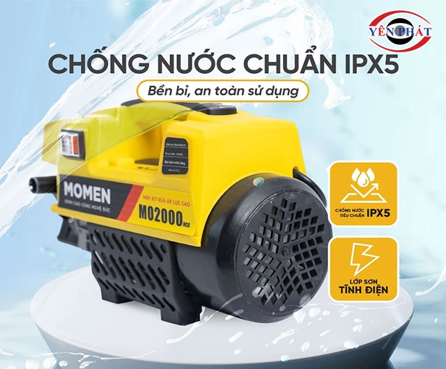 Máy rửa xe Momen bền bỉ