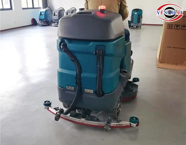 Nguyên lý máy chà sàn ngồi lái Kumisai KMS D9