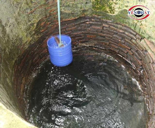 nước giếng khoan nhiều