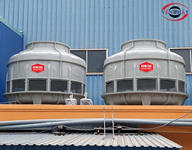 tháp giải nhiệt giúp làm mát