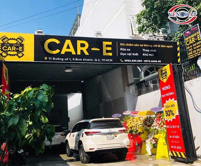 Tiệm rửa xe 24h car-e