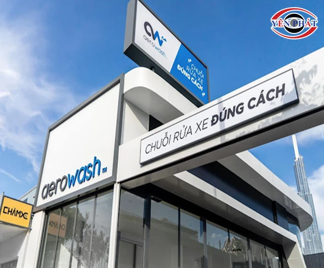 Tiệm rửa xe Aerowash Headquarter