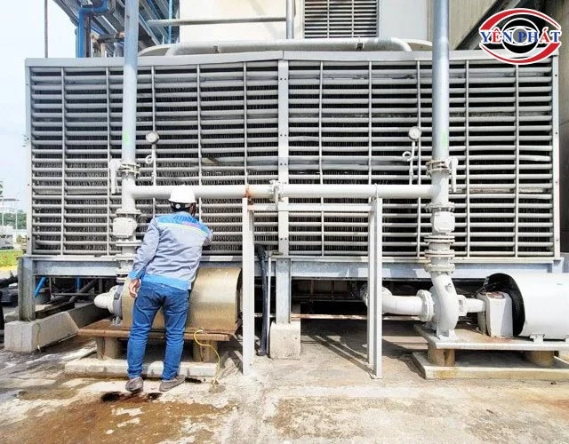 Vận hành tháp giải nhiệt Poong Cheon 