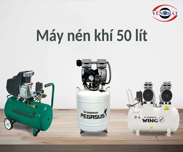 máy nén khí 50 lít không dầu
