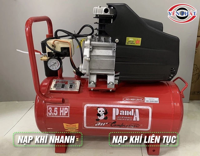 Máy nén khí Panda nạp khí nhanh