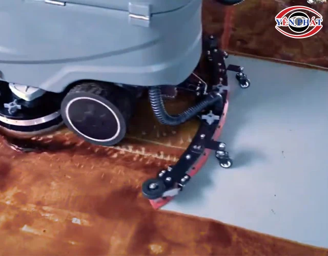 Cách dùng máy chà sàn ngồi lái Kumisai KMS 82