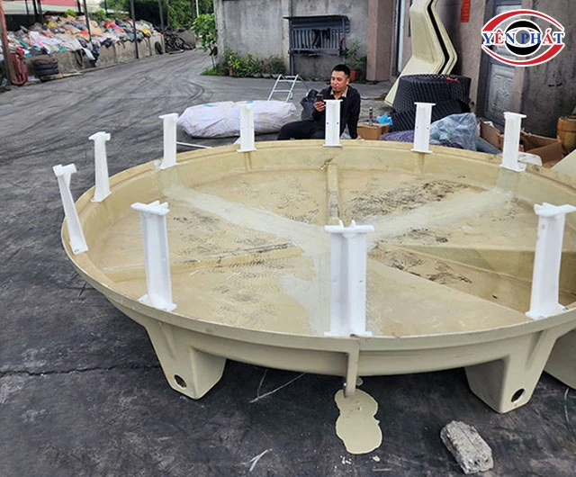 Lắp các chân đế bồn