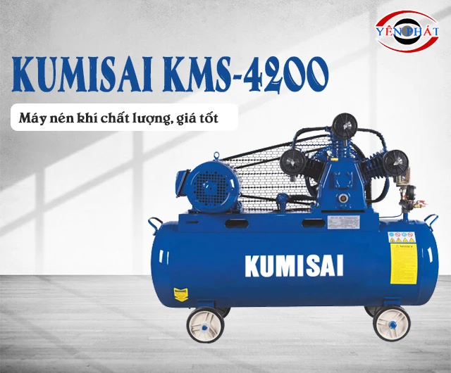 Thiết kế máy nén khí Kumisai KMS-4200