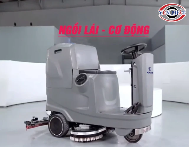 Máy chà sàn ngồi lái Kumisai KMS 82 cơ động