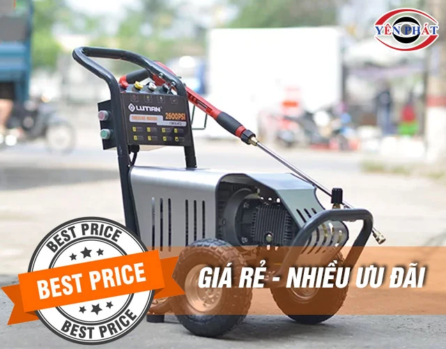 Máy rửa xe cao áp 2600PSI Autostop giá rẻ
