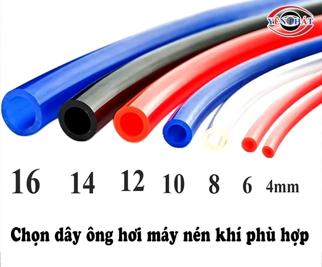ống hơi máy nén khí phù hợp