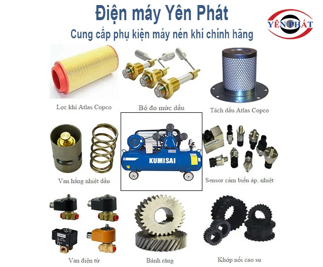 linh kiện máy nén khí yên phát