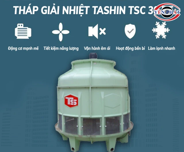 ưu điểm tháp hạ nhiệt tsc 30rt