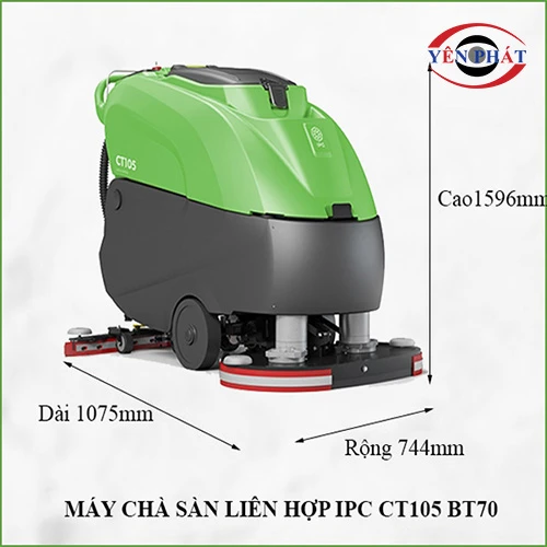 Máy chà sàn liên hợp IPC CT105 BT70 2