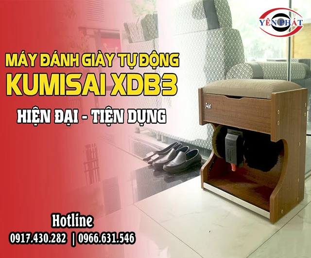 máy đánh giày Kumisai XDB3 hiện đại