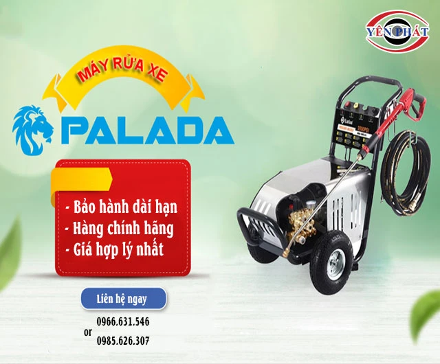 máy rửa xe Palada yên phát